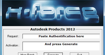 autocad 2012 activation code encrypted file